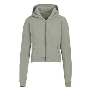 SKIMS Waffle Hoodie in Mineral Size L